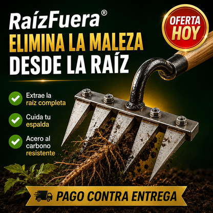 RaízFuera®| Arranca la Maleza Desde la Raíz